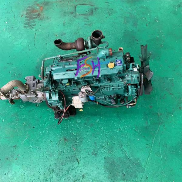 High Efficiency 200HP TAD720VE Volvo Used Diesel Engine For Commercial Vehicles