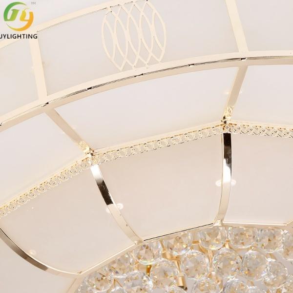 Nordic Dining Atmosphere Indoor Home Style Chandeliers Pendant Lights Wedding Round Living Room Luxury Led Crystal Ceiling Light