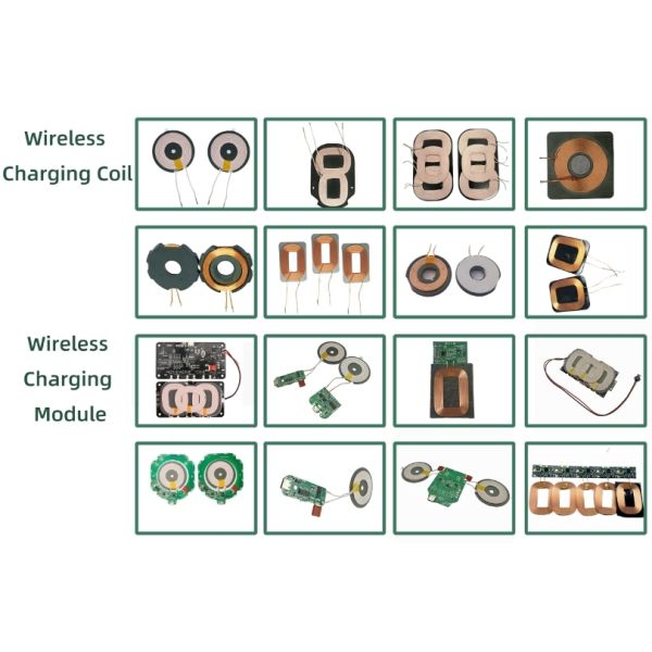 Customizable Specifications Dual-Mode Compatibility High-Efficiency Power Transfer Wireless Charging Coil for Mobile Phones and Headphones