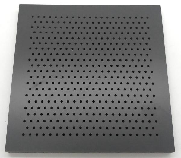 Decorative Formica Laminate Perforated Acoustic Panel MDF Wood Sound Absorbing Board