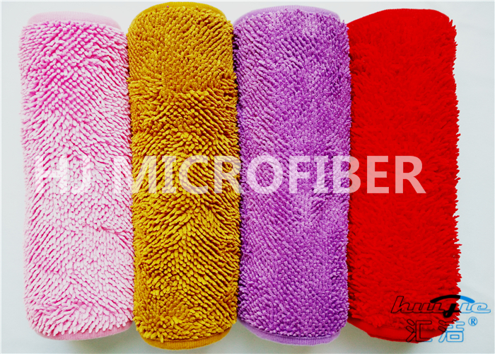 Красная пушистая Eco-Содружественная циновка Microfiber сильно absorbent с нутряной пеной