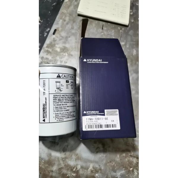 11NA-72011-SE Hyundai Element Pre Fuel Filter  Excavator engine