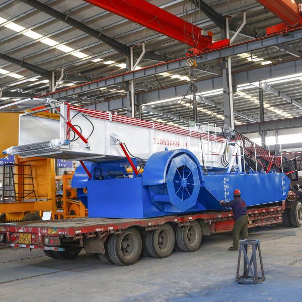 Fully Automatic Aquatic Grass Harvester with Full Hydraulic Drive for High Efficiency Floating Weed Collection