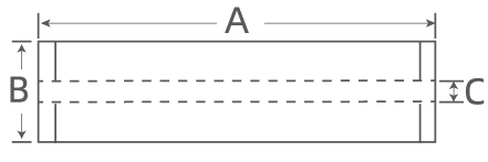 7000GPD Seawater RO Membran 99.6% Salt Rejection 800Mpa Reverse Osmosis Membrane