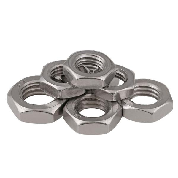 ISO4035 Hex Thin Nut Stainless Steel Zinc Coated M3-M24