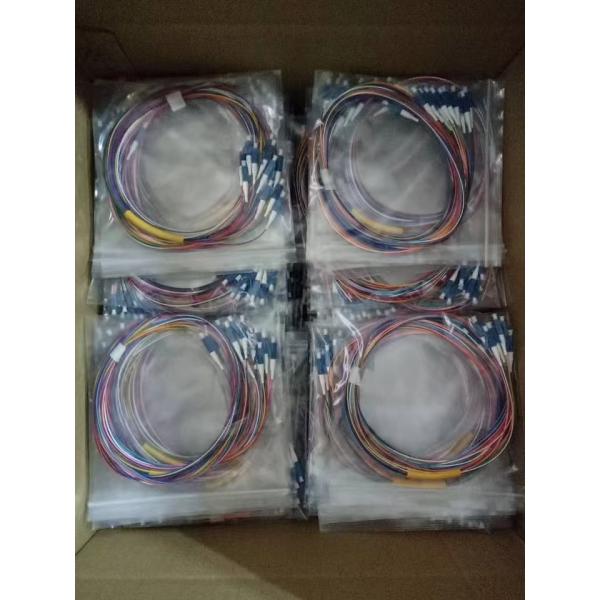 12 Core Pigtails SC/UPC SC/APC Single-Mode 12 Color Fiber Optical Pigtail