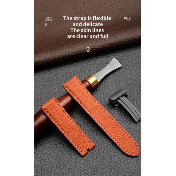 20мм кожаные ремни для часов Замена для Samsung GaLaxy Watch 4 Запястье Подарочный аксессуар