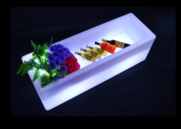 Rechargeable Led Light Furniture Flashing Ice Cooler Large For Night Club