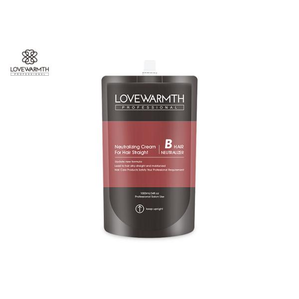Hair Styling Agent Hair Neutralizer Cream 1000ml / 500ml Volume GMP / ISO Approval