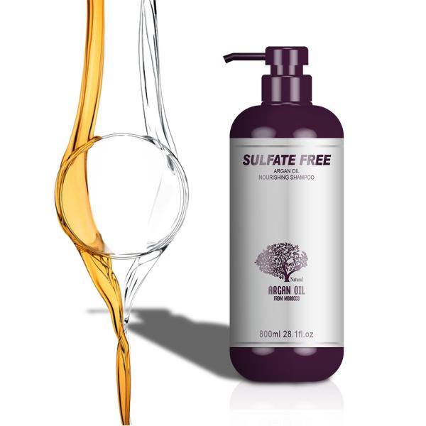 Organic  Sulfate Free Argan Oil Shampoo For Damaged Hair