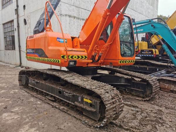 22tan Doosan Excavator DH220LC-7 Super for High Slope Efficiency and Good Cab Sealing