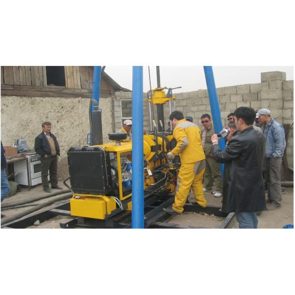 буровая установка шпинделя глубины Dia 1400m 90mm геологохимическая