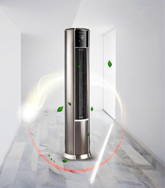 2024Vertical Type Warm Air Conditioner large Air Volume Commercial Or Industrial Fan Heater For Room Heating