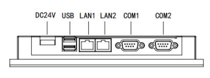 7 Inch Industrial HMI Panels / Touch Screen Panel TFT Waterproof