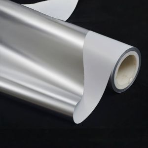 Vacuum Metallized Golden Foil Paper Label Printing Paper 58GSM