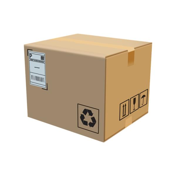 Recycled Cardboard Boxes Rigid Art Paper with  Custom Shipping Boxes in Different Weights