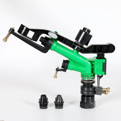 2.4-9.7m3/h Plastic Raingun Sprinlker Irrigation System Connection Size 1''
