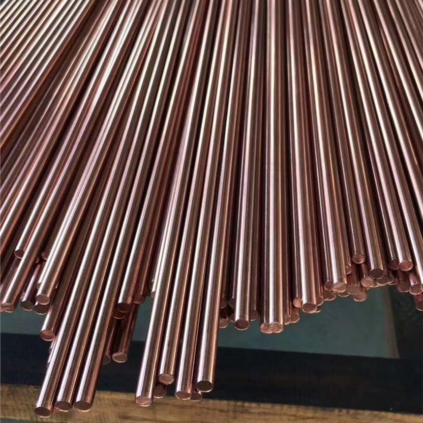 ASTM Медная круглая штанга C10200 C11000 C10100 C110 Диаметр 4-300 мм