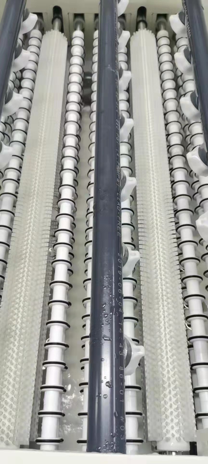 ролик щетки диаметра провода 0.05mm для линии аксессуаров верхнего сегмента очищая