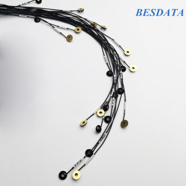 Brain Researcher Use EEG Dry Electrode ( Coated Gold , Pure Silver , Coated AgCl )