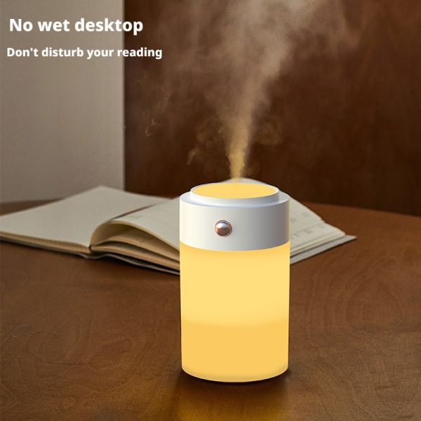 Color Changing Ultrasonic USB Humidifier Silent Operation Car Portable Humidifier CE FCC RoHS
