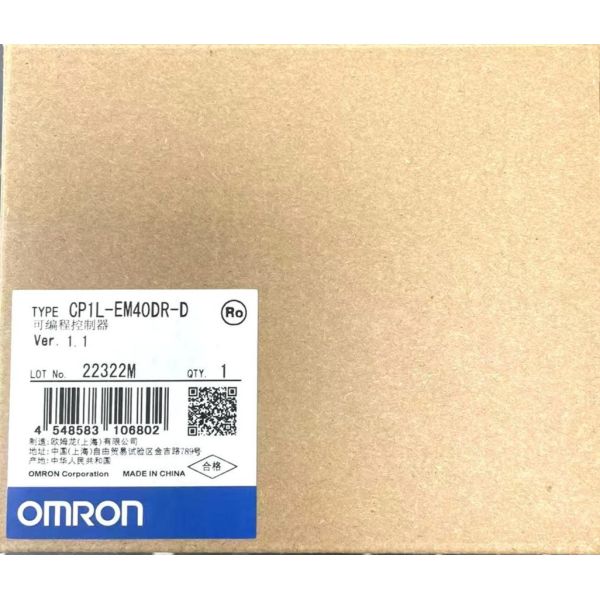 Omron CP1L-EM40DR-D Compact PLC Product Detail Page