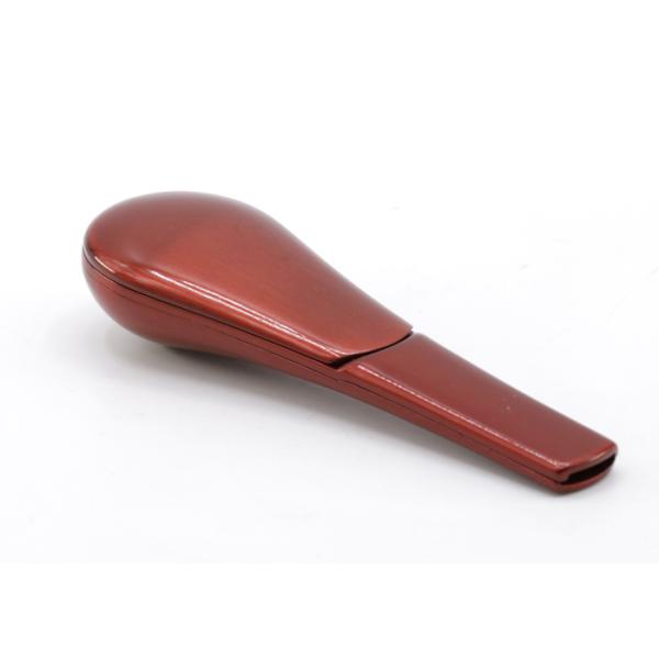 Detachable Spoon Ladle Dry Herb Pipe Zinc Alloy Anodized 24 Mm / 0.94 Inches