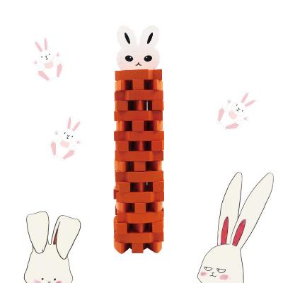 54 Bunny Stacked High Children'S Building Block Enlightenment Early Education