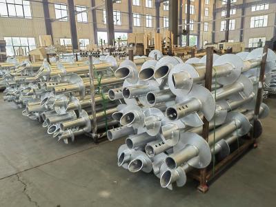 Helical Screw Piles for Foundation Solar Support Spiral Galvanized