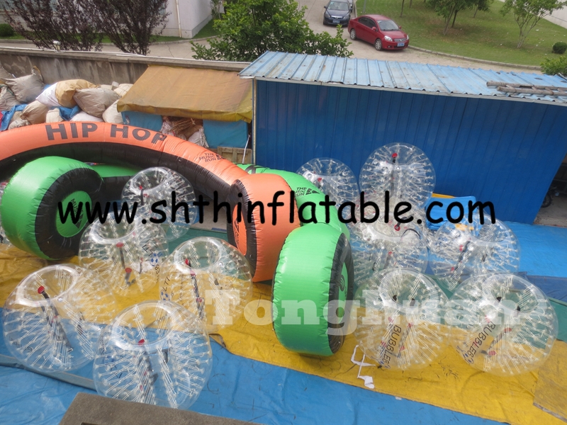 Inflatable Human Bubble Bumper Ball for Football China Factory TPU PVC Material 1.2-2m for Adults