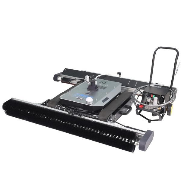 Wls-72z Автоматизированное устройство для обслуживания солнечных панелей Сухое или влажное очищение двойным способом