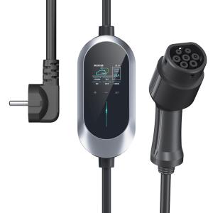 Max 32A Current Adjustment Type 2 EV Fast Charger ,OEM AC Portable Electric