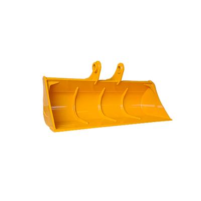 Q355B Excavator Cleaning Bucket , Durable Excavator Ditching Bucket For CAT