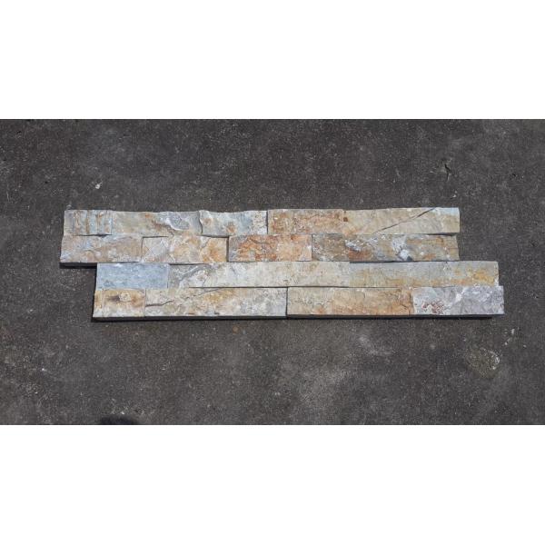 15mm Yellow Interior Exterior Natural Ledgestone Panels