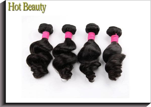 8 Inch  Virgin Human Hair Extensions Bundles Best One Donor Hair Big Curly For Beauty Salon