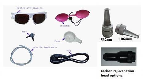 portable laser tattoo removal machine Mini skin rejuvenation laser tattoo removal machine / nd yag laser skin treatment