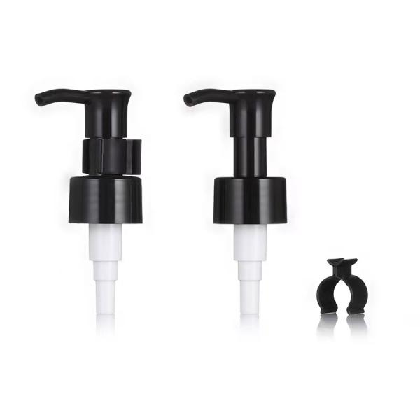 20mm 24mm 28mm Matt Smooth Surface Spring Inside Lotion Pump With Clip