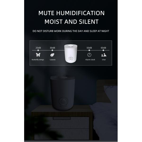 Smart Auto Shut-Off and Colorful Night Light 3.0L Air Humidifier for a Peaceful Sleep