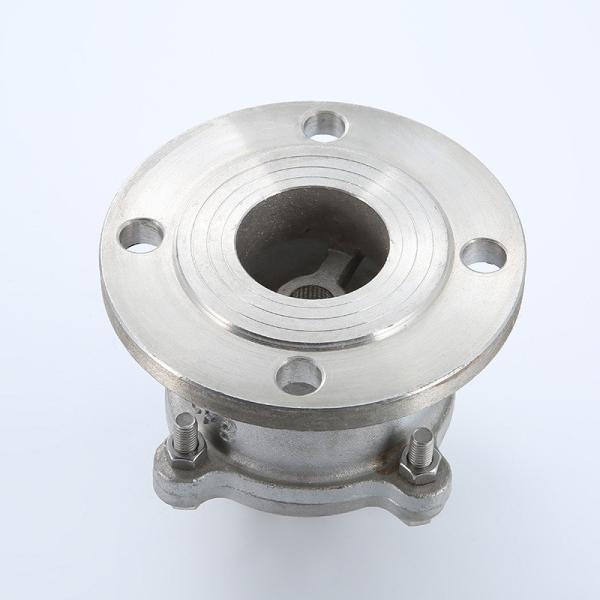 Modo de condução manual Válvula inferior de flange de aço inoxidável 304 para sucção de bomba de água