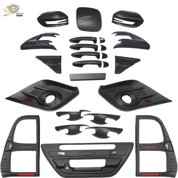 Abs For Toyota Hilux Revo Chrome Whole Sets Of car Accessories Matte Black 2015-On