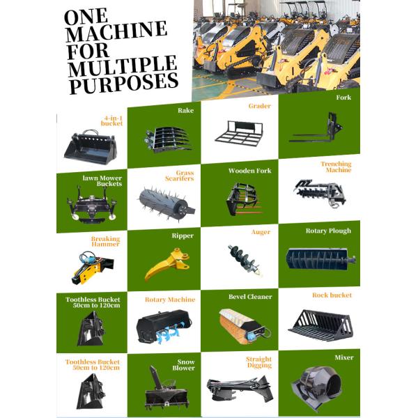 420 rueda de deslizamiento de dirección cargador con 4 en 1 cubo requerimiento del cliente y asequible