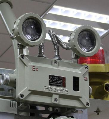 Luz de emergência explosiva Ip66 da prova da indústria química à prova de chama