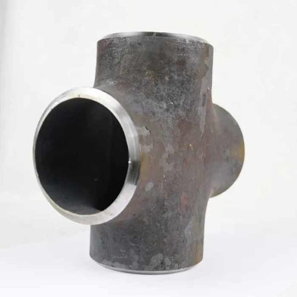 Welded Joint Stainless Steel 4 Way Tee DN50-DN1200 Metal Pipe Fittings