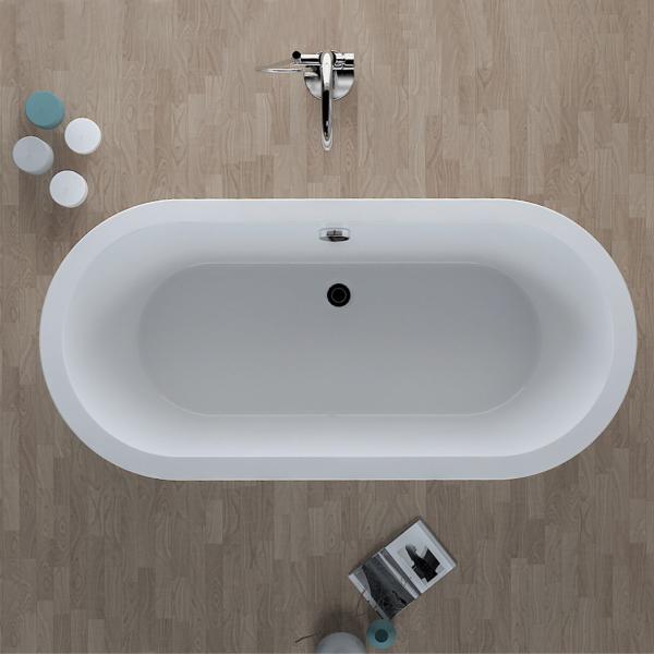 Вокруг выдерживать свободных стоящих ванн 1800*850*580*430mm крытый