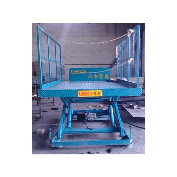 plataforma de carregamento hidráulica 1 Ton Hydraulic Scissor Lift Platform de 1000mm