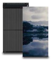 100 niveaux de contrôle de la luminosité LED Façade du bâtiment avec angle de vue horizontal de 140 degrés