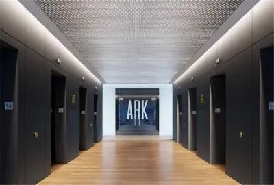 Murs de rideau en placage d'aluminium pour immeubles de bureaux