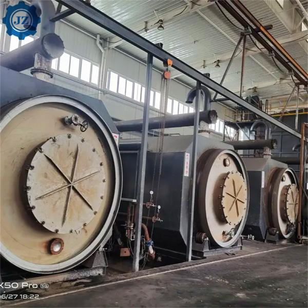30 Ton Fully Continuous Automatic Waste Tyre Recycling Pyrolysis Plant For Fuel Oil