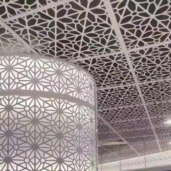 Interior Decoration Perforated Metal Cladding Panels Customized