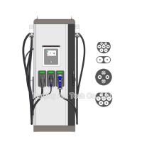 Chargeur rapide de C.C EV de protection de la clôture UV 60-120KW d'ABS